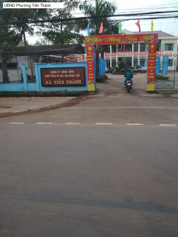 UBND Phường Tiến Thành
