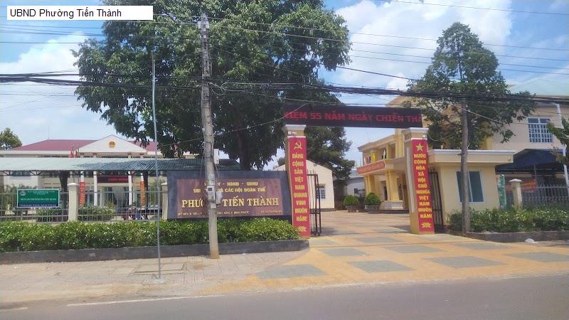 UBND Phường Tiến Thành