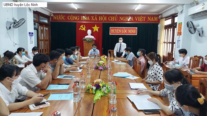 UBND huyện Lộc Ninh