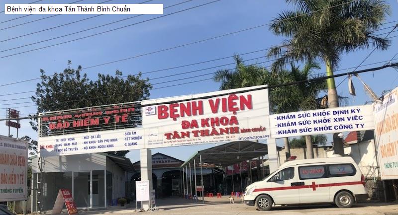 Bệnh viện đa khoa Tân Thành Bình Chuẩn