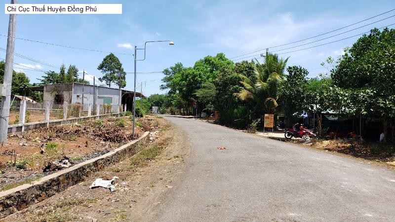 Chi Cục Thuế Huyện Đồng Phú